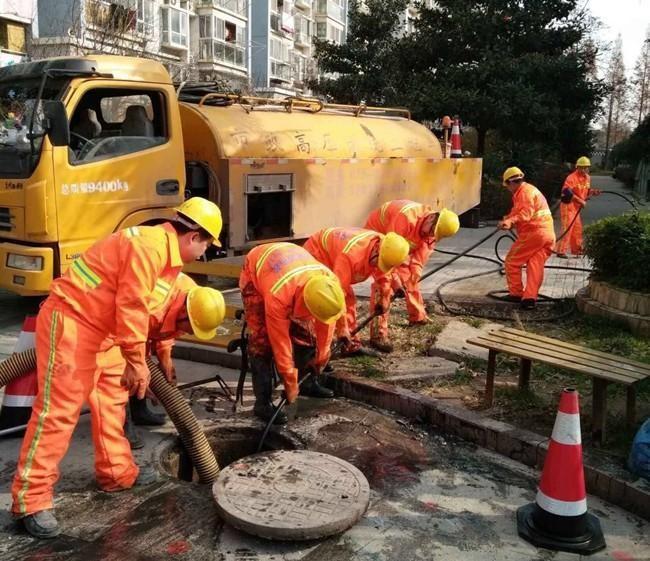 肥城市政管道清淤